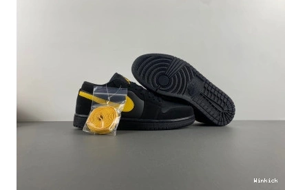 1  Air 553558-071 'Black Low Gold' University Jordan 0708